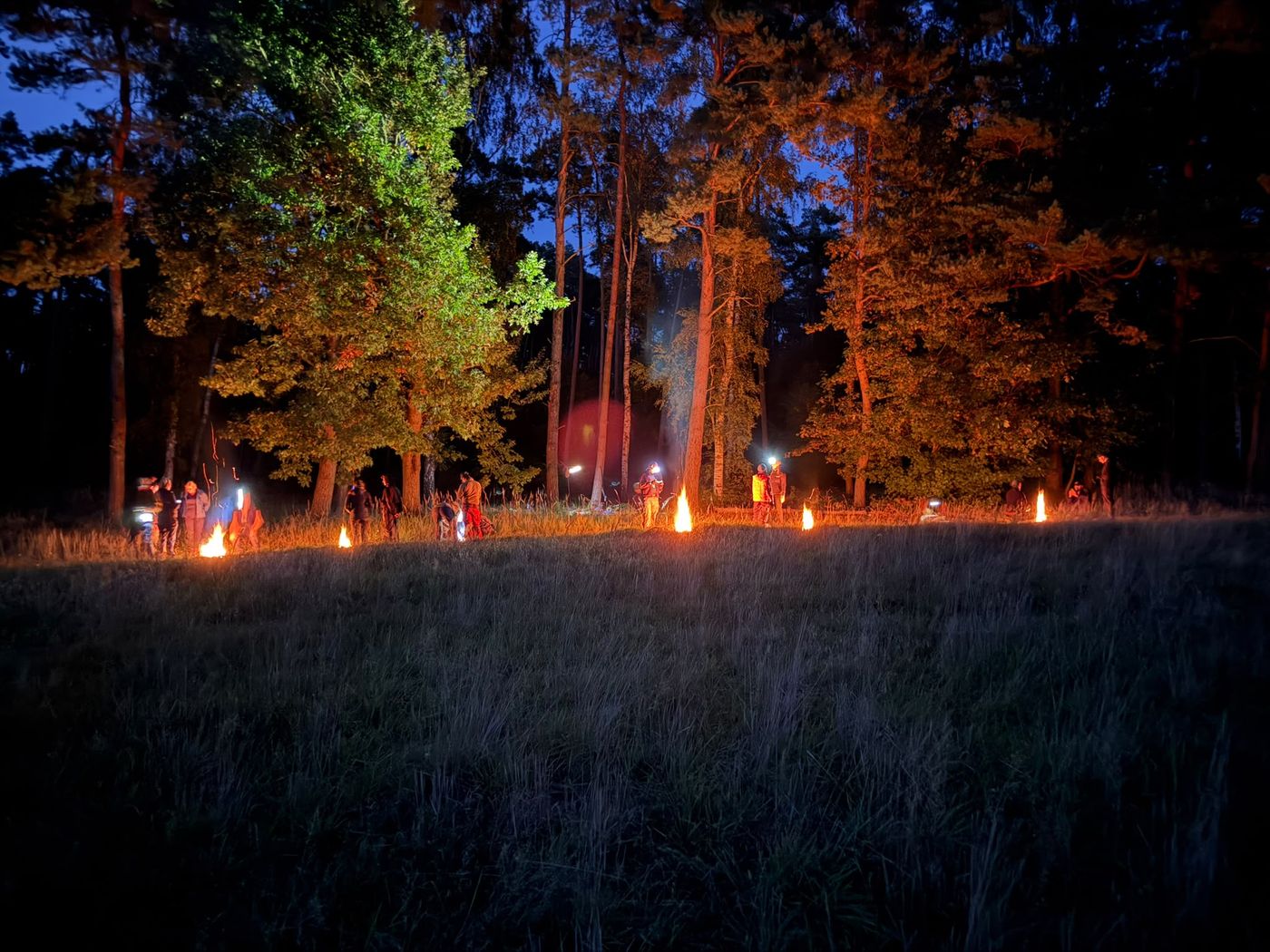 Nocne zajęcia terenowe - kurs Protokół Przetrwania